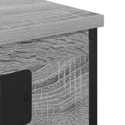 Nachttisch 2 pcs Grau Sonoma 41 x 31 x 51 cm Holzwerkstoff