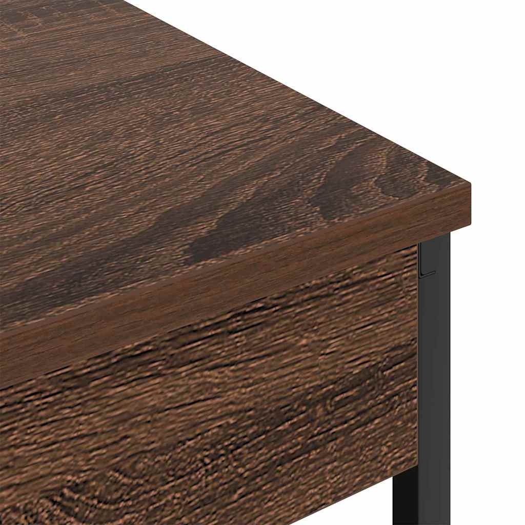Nachttisch Braune Eiche 41 x 31 x 51 cm Holzwerkstoff
