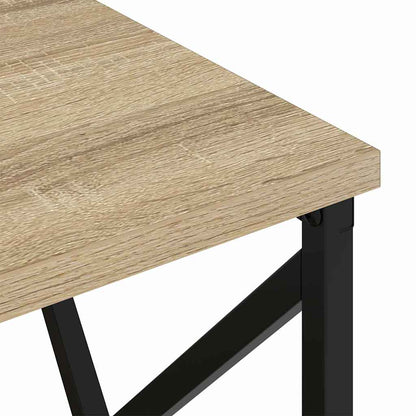Nachttisch mit Ladestation 2 pcs Sonoma Eiche Holzwerkstoff