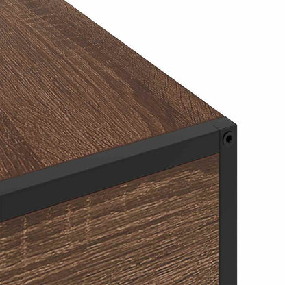 Nachttisch Braune Eiche 40 x 27 x 76 cm Holzwerkstoff