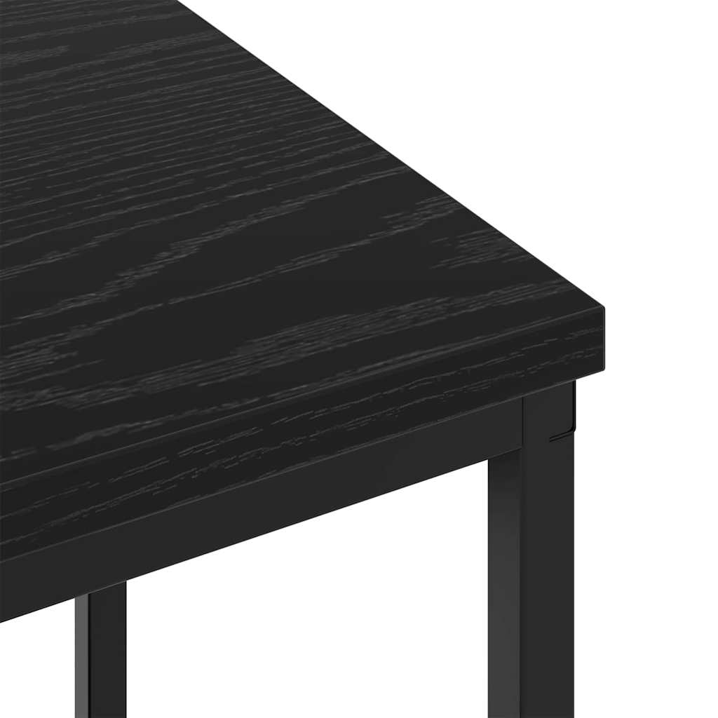 Nachttisch 2 pcs Schwarze Eiche 38 x 30 x 48 cm Holzwerkstoff