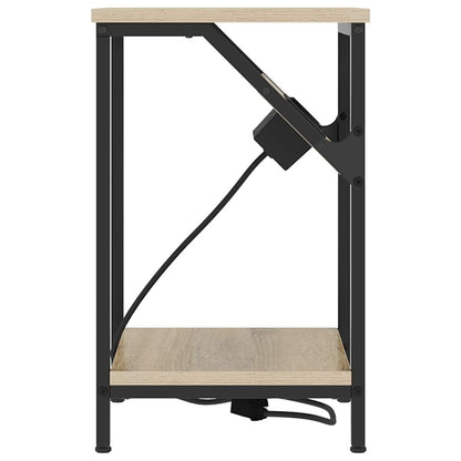 Nachttisch 2 pcs Sonoma Eiche 38 x 30 x 48 cm Holzwerkstoff