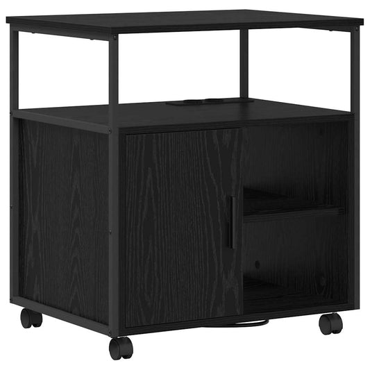 Büroschrank Schwarze Eiche 61 x 46 x 67 cm Holzwerkstoff