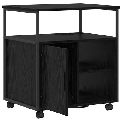 Büroschrank Schwarze Eiche 61 x 46 x 67 cm Holzwerkstoff