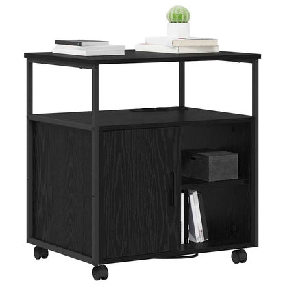 Büroschrank Schwarze Eiche 61 x 46 x 67 cm Holzwerkstoff