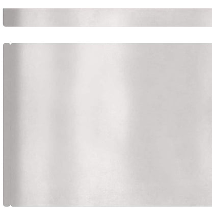 Rasenrand 4 pcs Silber 450 x 20 cm Edelstahl