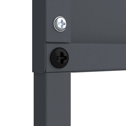 Garten Sichtschutz-Leinwand Anthrazit 32 x 140 cm