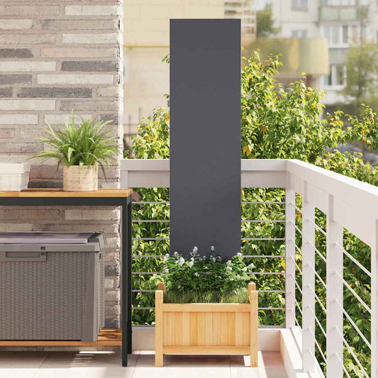 Garten dekoratives Panel Sonstiges Anthrazit 32 x 140 cm