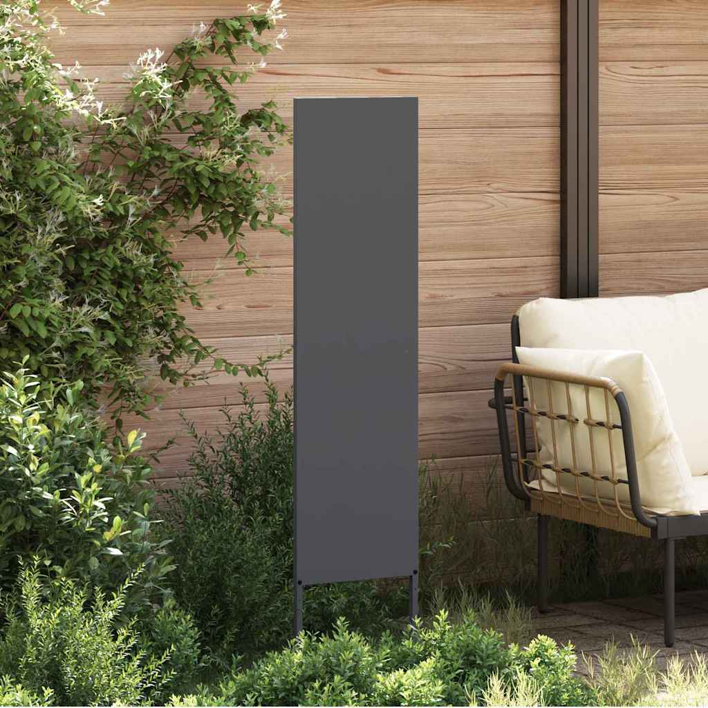Garten dekoratives Panel Sonstiges Anthrazit 32 x 140 cm