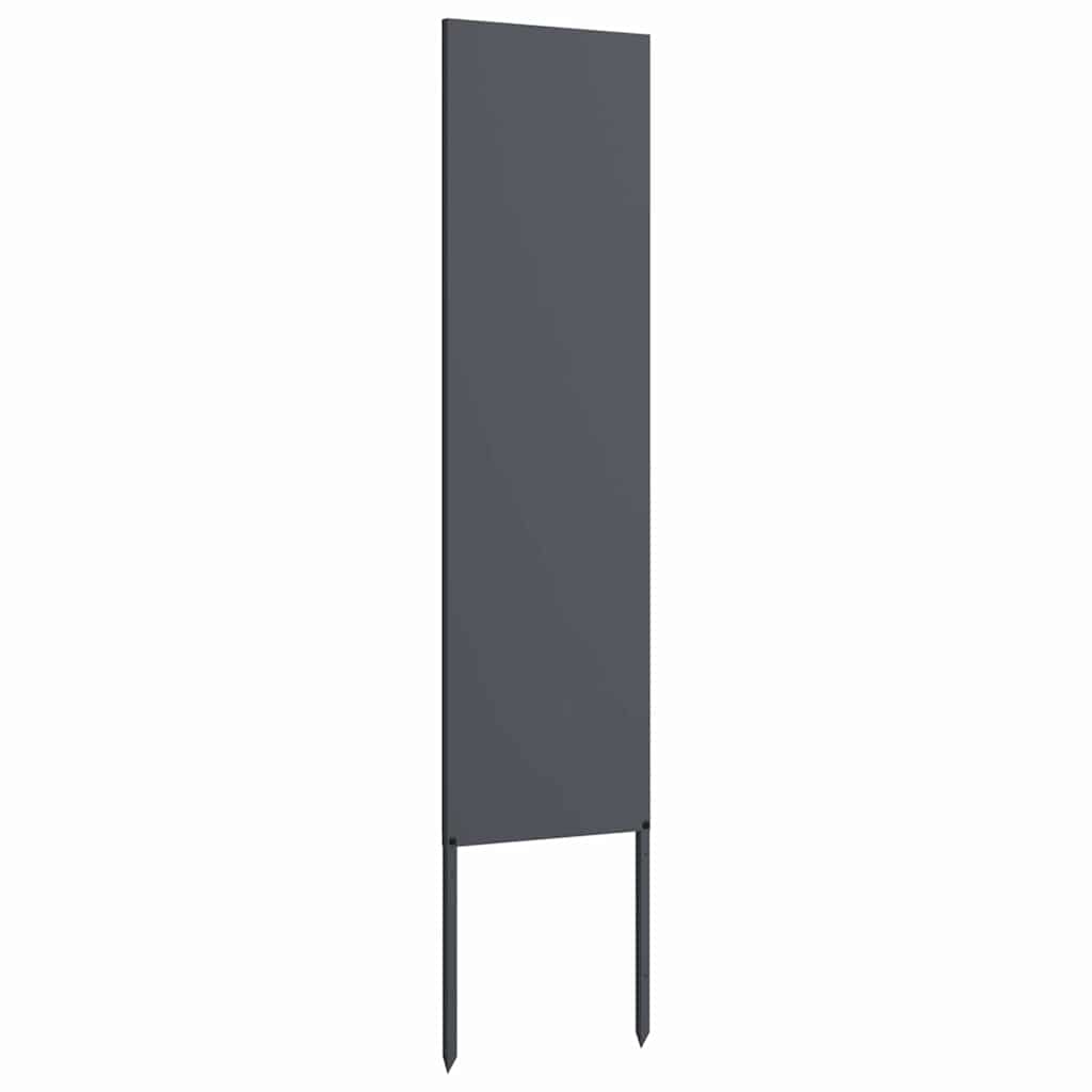 Garten dekoratives Panel Sonstiges Anthrazit 32 x 140 cm