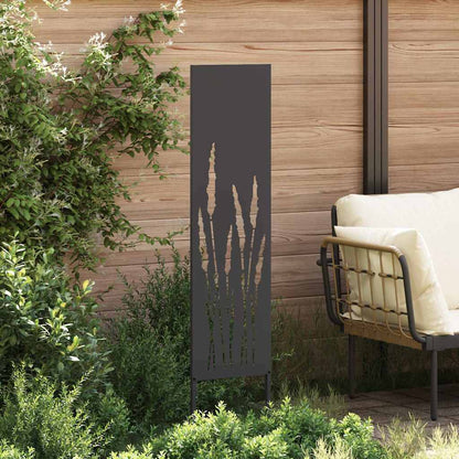 Garten dekoratives Panel Sonstiges Schwarz 32 x 140 cm
