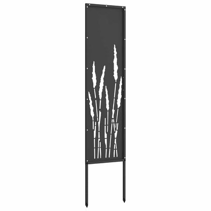 Garten dekoratives Panel Sonstiges Schwarz 32 x 140 cm