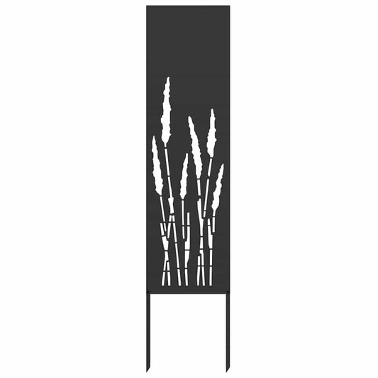 Garten dekoratives Panel Sonstiges Schwarz 32 x 140 cm