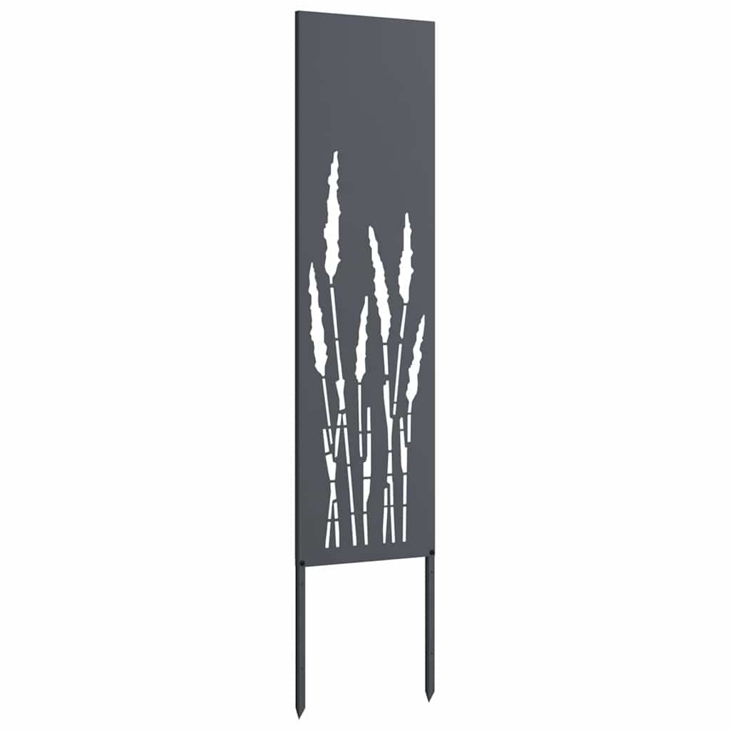 Garten Sichtschutz-Leinwand Anthrazit 32 x 140 cm