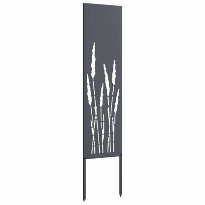 Garten Sichtschutz-Leinwand Anthrazit 32 x 140 cm