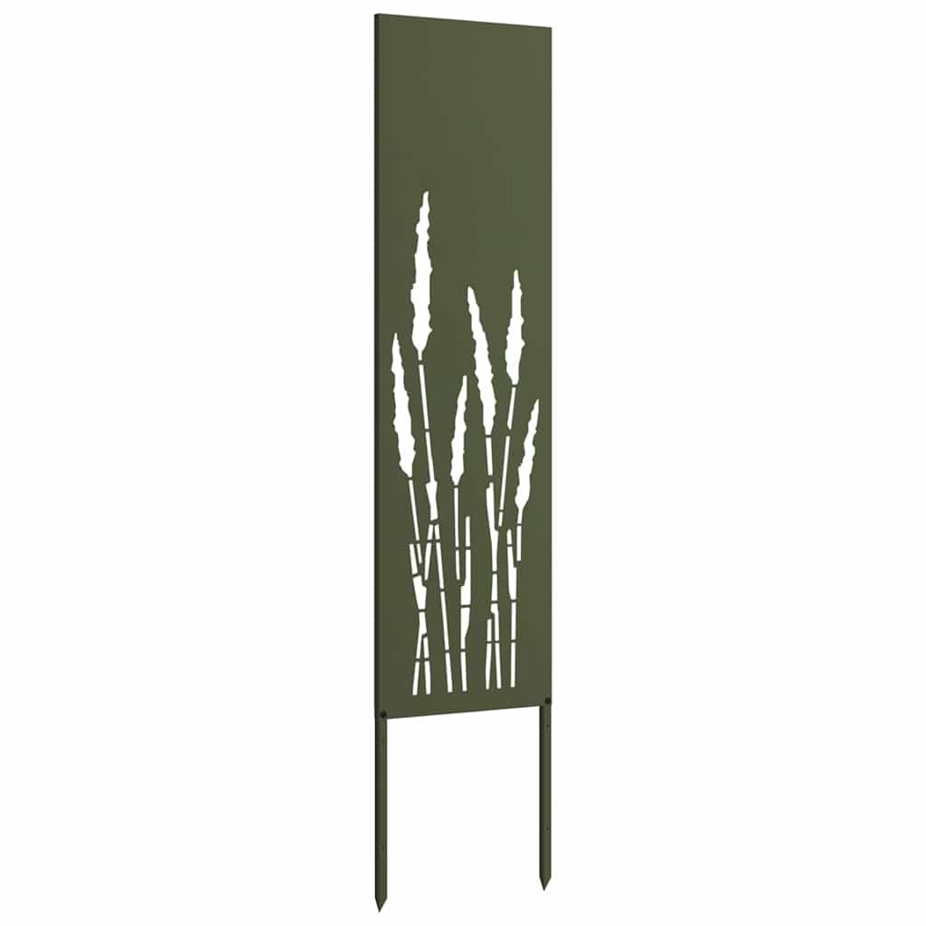 Garten Sichtschutz-Leinwand Olivgrün 32 x 140 cm