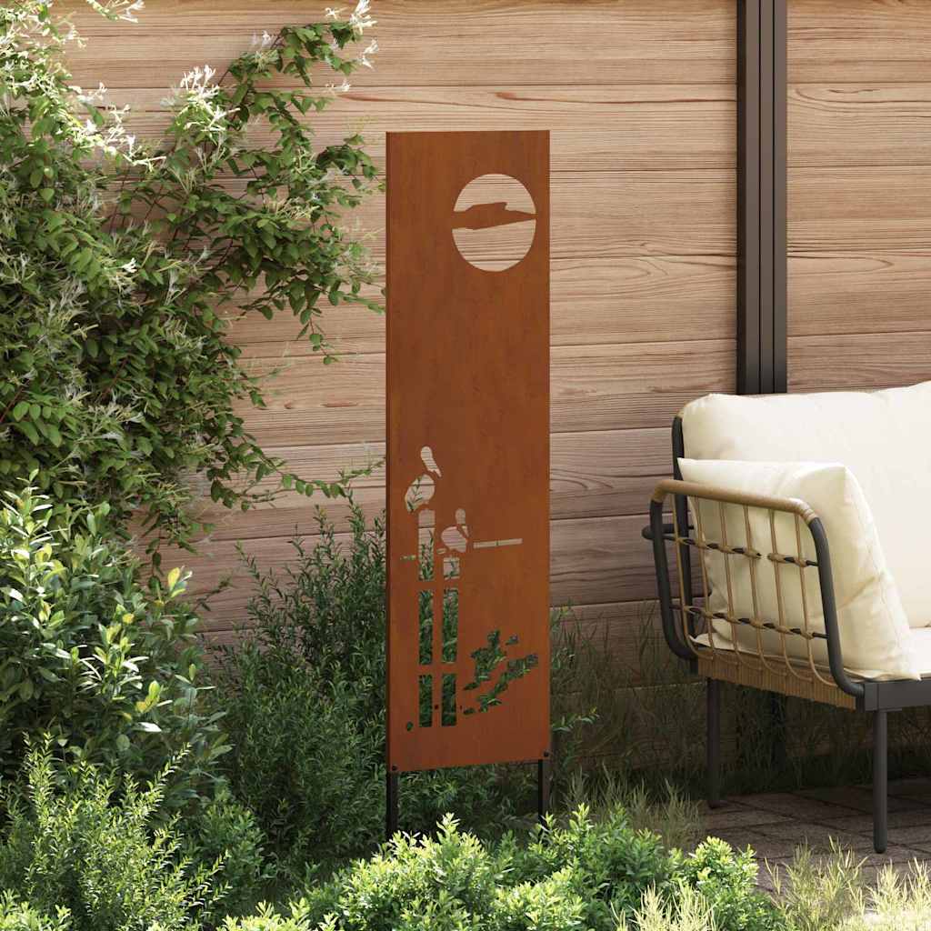 Garten dekoratives Panel Sonstiges Rostig 32 x 140 cm