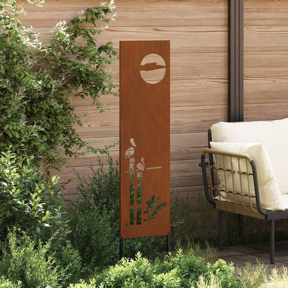 Garten dekoratives Panel Sonstiges Rostig 32 x 140 cm