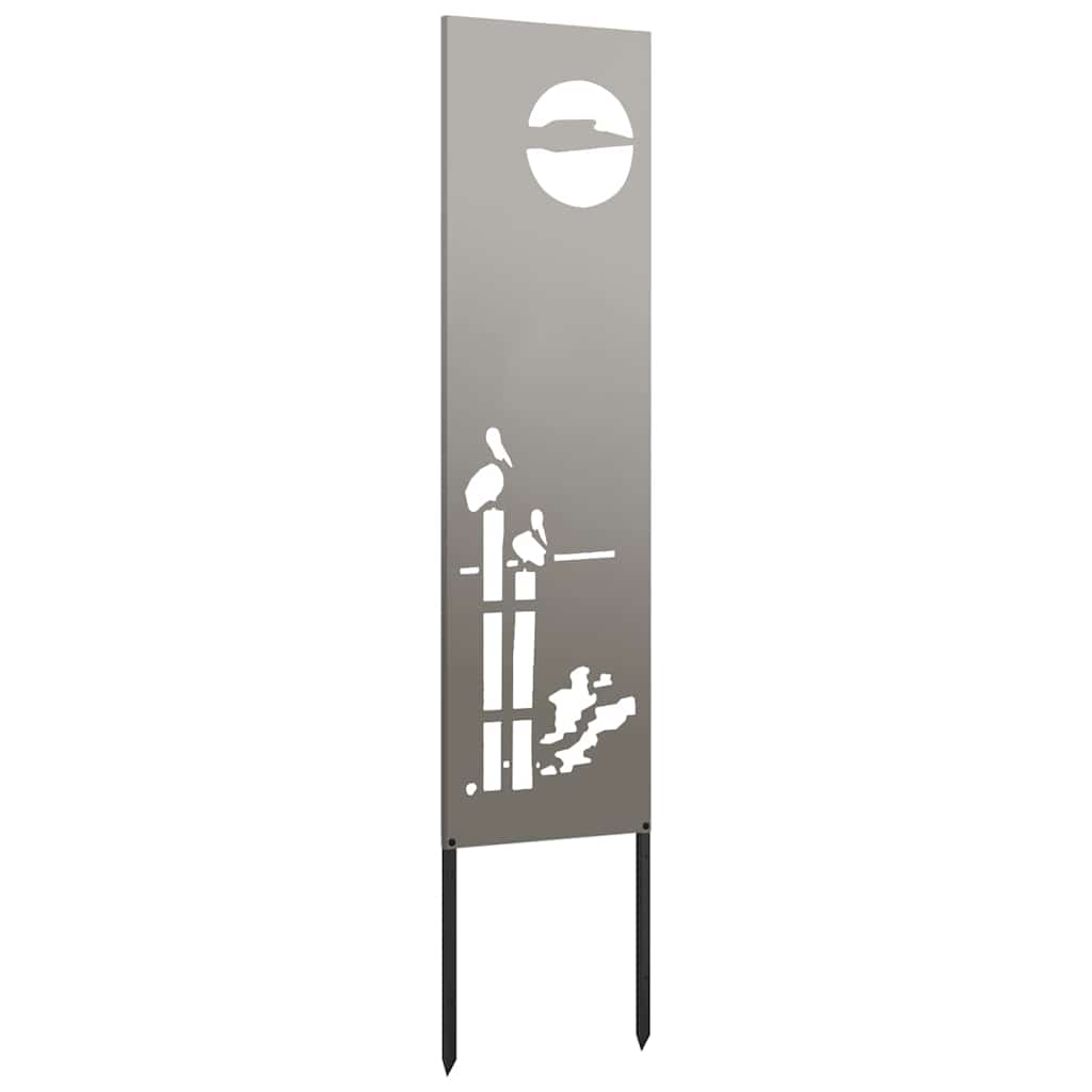 Garten dekoratives Panel Sonstiges Rostig 32 x 140 cm