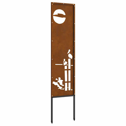 Garten dekoratives Panel Sonstiges Rostig 32 x 140 cm