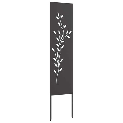 Garten dekoratives Panel Sonstiges Schwarz 32 x 140 cm
