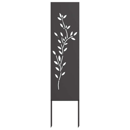 Garten dekoratives Panel Sonstiges Schwarz 32 x 140 cm