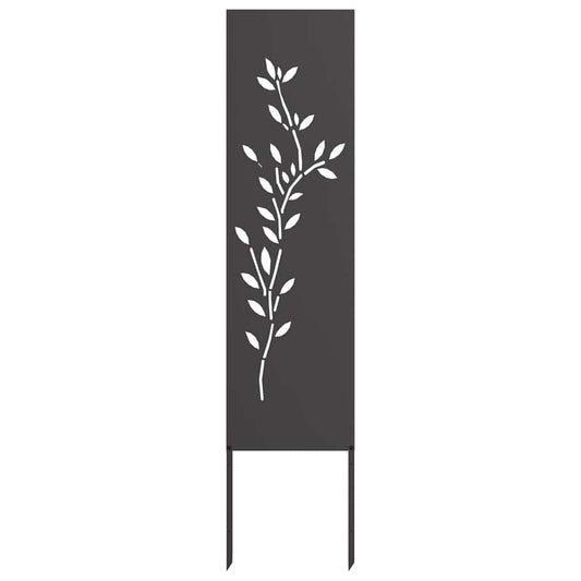 Garten dekoratives Panel Sonstiges Schwarz 32 x 140 cm