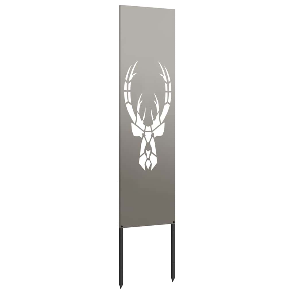 Garten dekoratives Panel Tiermuster Rostig 32 x 140 cm