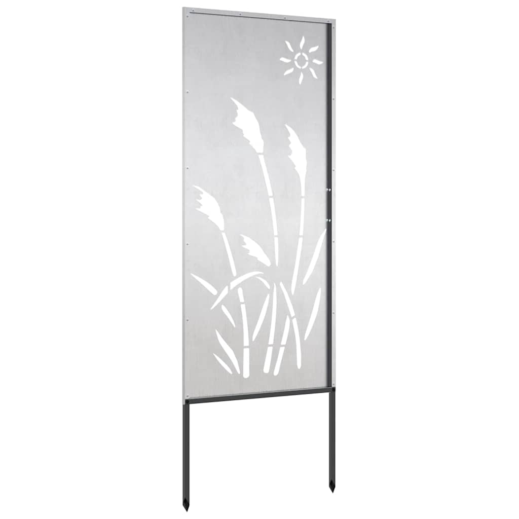 Garten dekoratives Panel Sonstiges Silber 50 x 140 cm Edelstahl