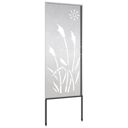 Garten dekoratives Panel Sonstiges Silber 50 x 140 cm Edelstahl