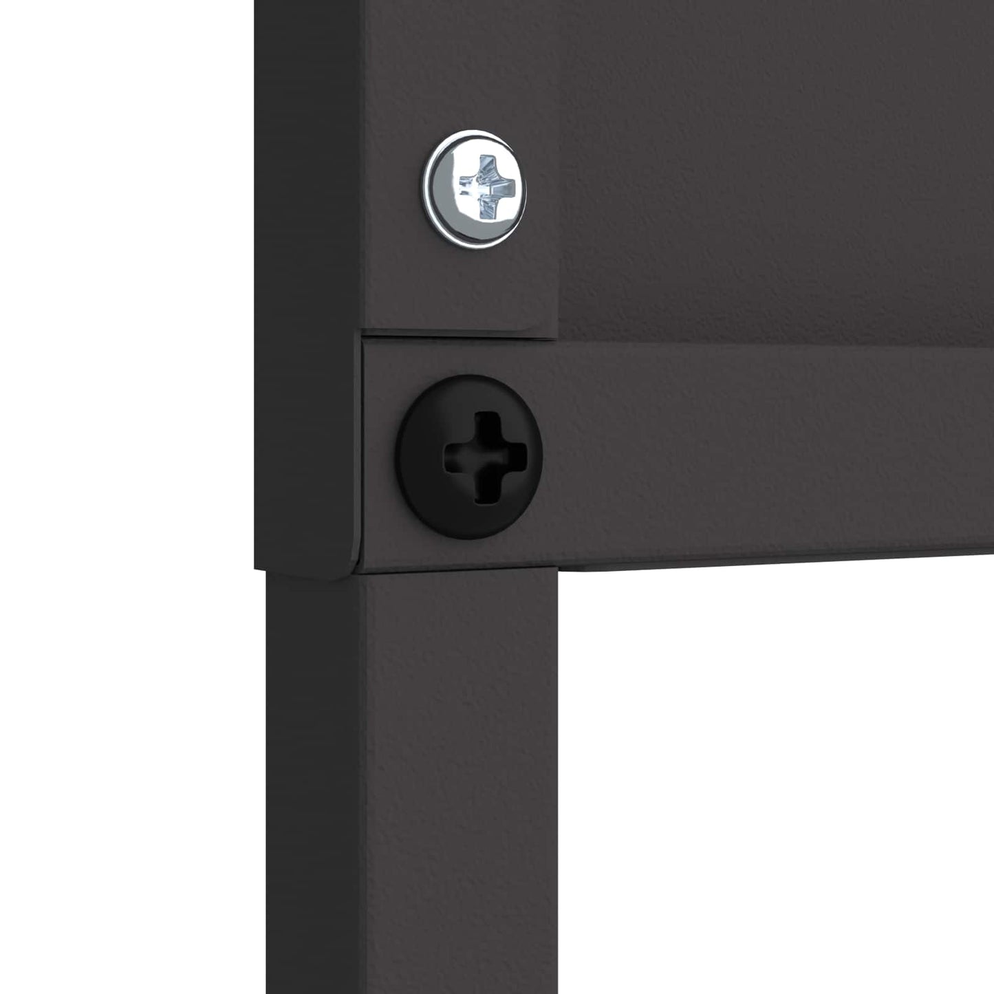 Garten Sichtschutz-Leinwand Schwarz 50 x 140 cm