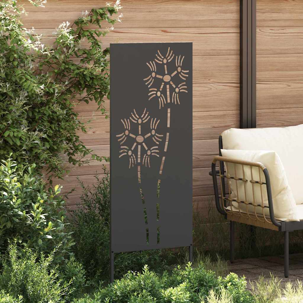 Garten dekoratives Panel Sonstiges Schwarz 50 x 140 cm