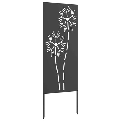 Garten dekoratives Panel Sonstiges Schwarz 50 x 140 cm