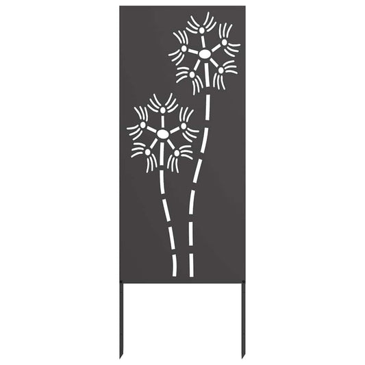 Garten dekoratives Panel Sonstiges Schwarz 50 x 140 cm