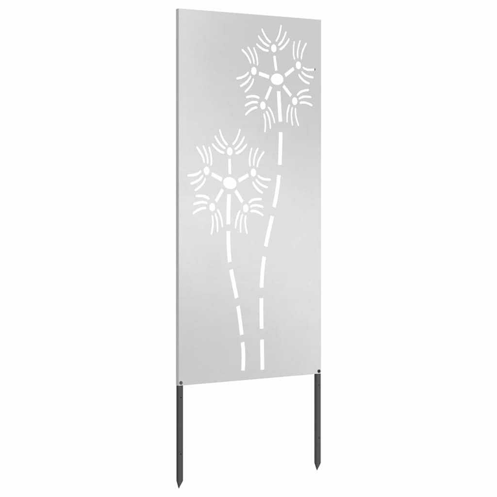 Garten dekoratives Panel Sonstiges Silber 50 x 140 cm Edelstahl