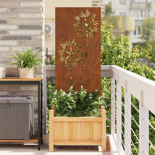 Garten dekoratives Panel Sonstiges Rostig 50 x 140 cm