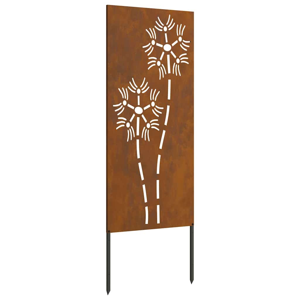 Garten dekoratives Panel Sonstiges Rostig 50 x 140 cm