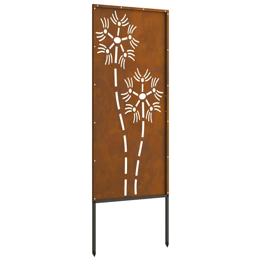 Garten dekoratives Panel Sonstiges Rostig 50 x 140 cm