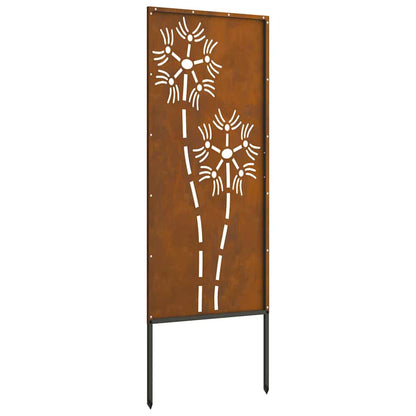 Garten dekoratives Panel Sonstiges Rostig 50 x 140 cm