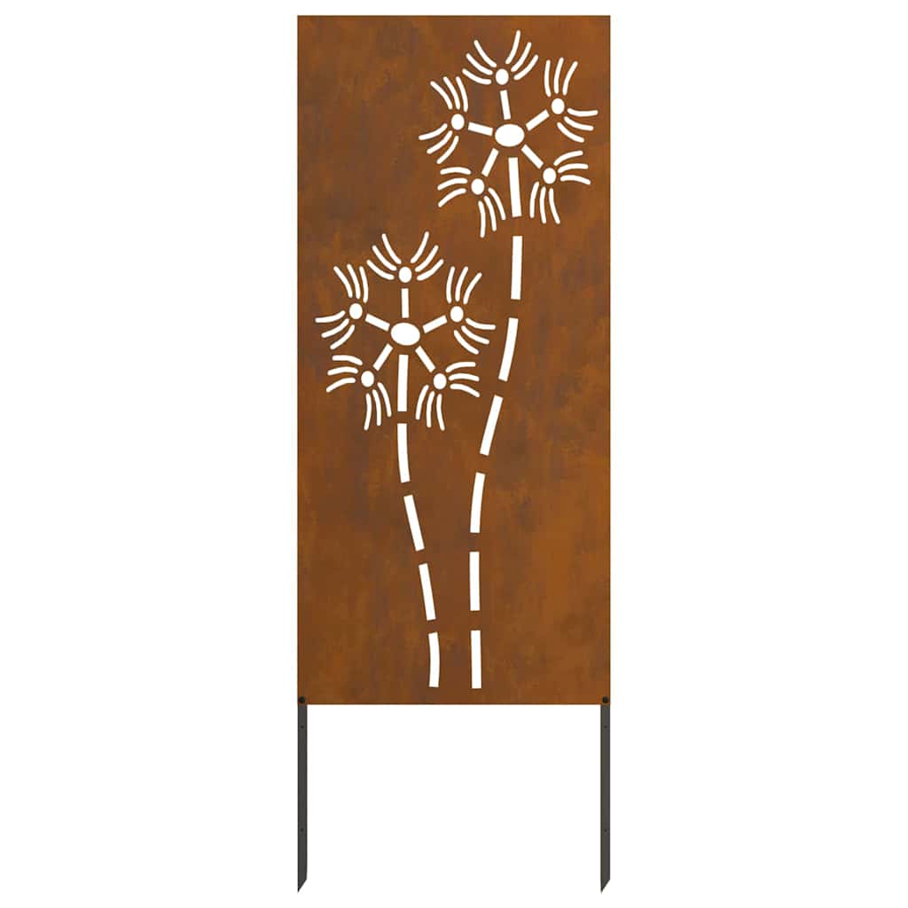 Garten dekoratives Panel Sonstiges Rostig 50 x 140 cm