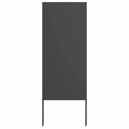 Garten Sichtschutz-Leinwand Schwarz 50 x 140 cm