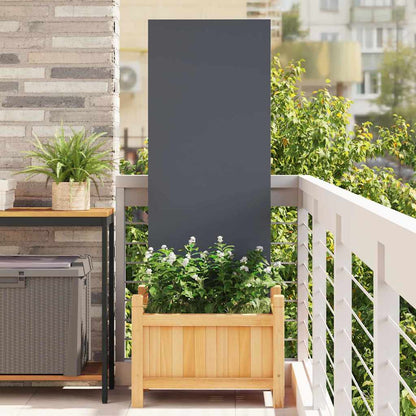 Garten dekoratives Panel Sonstiges Anthrazit 50 x 140 cm