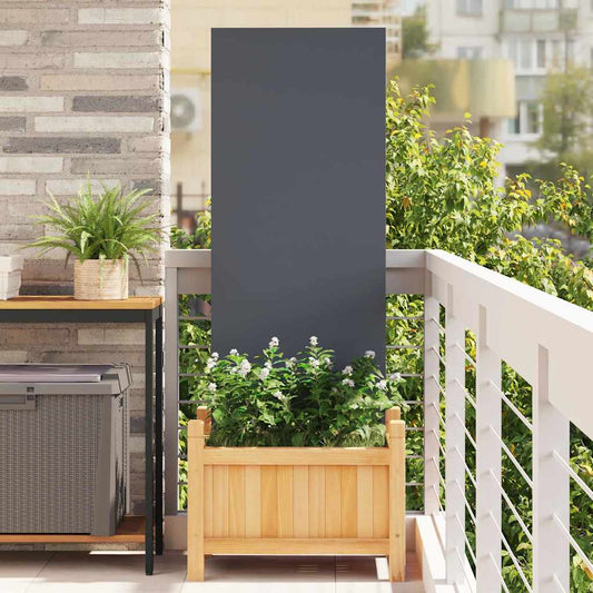 Garten dekoratives Panel Sonstiges Anthrazit 50 x 140 cm