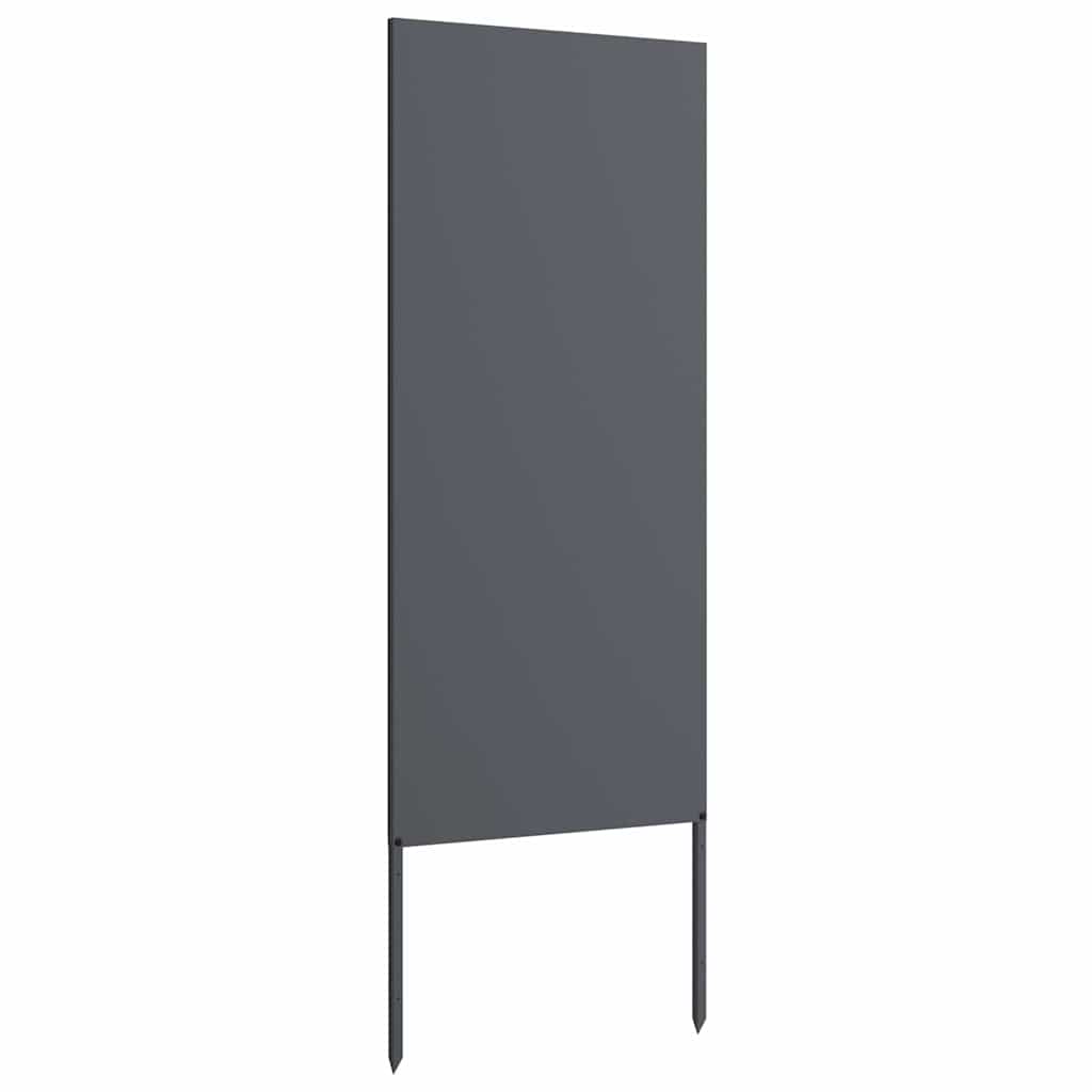 Garten dekoratives Panel Sonstiges Anthrazit 50 x 140 cm