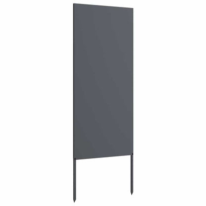 Garten dekoratives Panel Sonstiges Anthrazit 50 x 140 cm