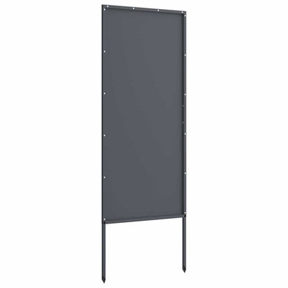 Garten dekoratives Panel Sonstiges Anthrazit 50 x 140 cm