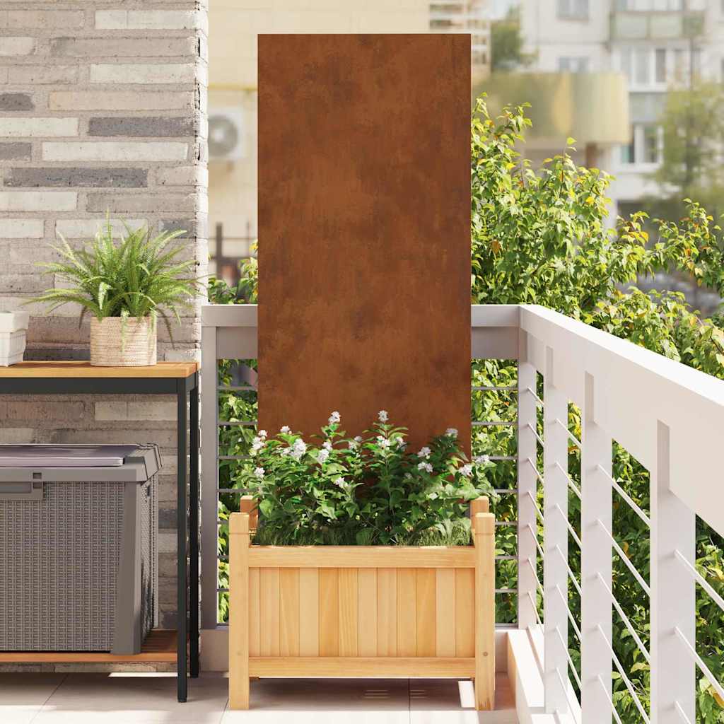 Garten dekoratives Panel Sonstiges Rostig 50 x 140 cm