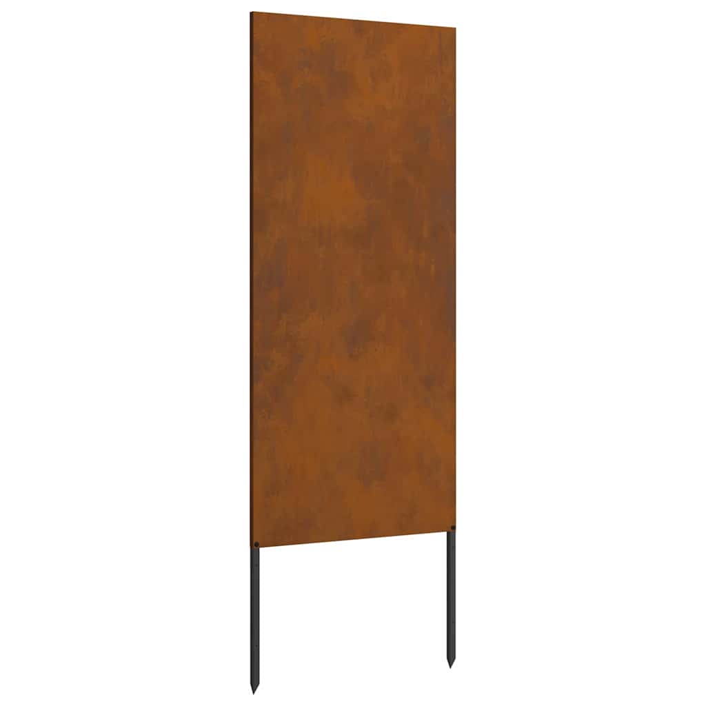 Garten dekoratives Panel Sonstiges Rostig 50 x 140 cm