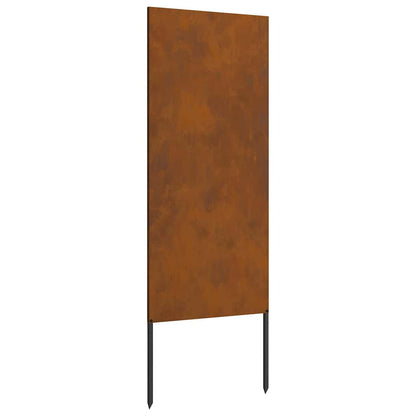 Garten dekoratives Panel Sonstiges Rostig 50 x 140 cm