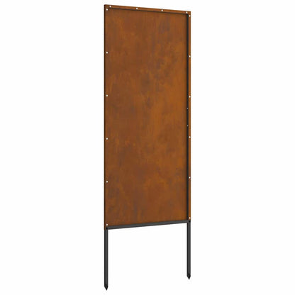 Garten dekoratives Panel Sonstiges Rostig 50 x 140 cm
